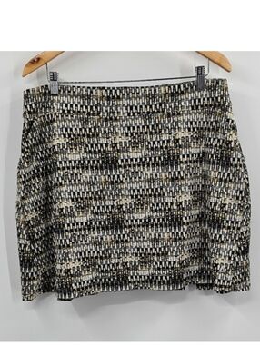 Bermuda Sands Golf Skort Black Yellow Size XL